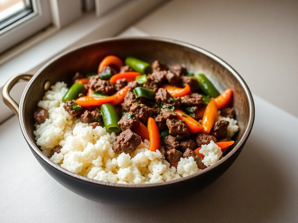Skillet Beef and Pepper Stir-Fry — Ketoach Community member recipe