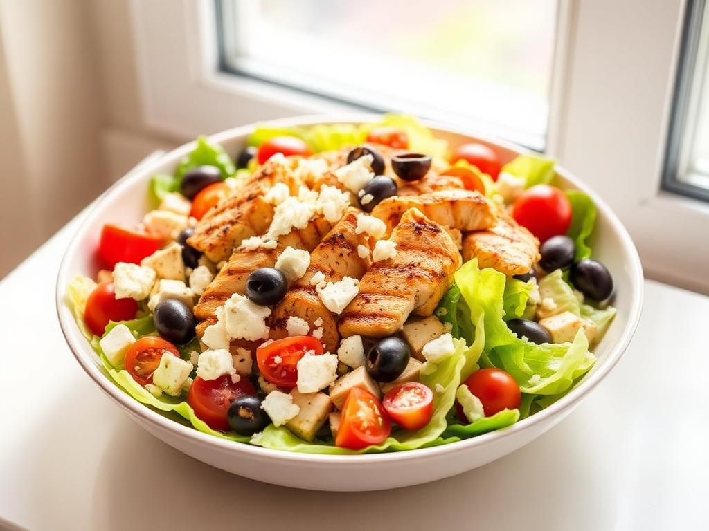 Chopped Chicken and Feta Salad — Ketoach Community member recipe