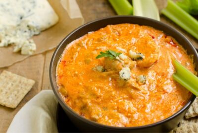 Keto Buffalo Chicken Dip