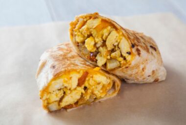 Keto-Friendly Breakfast Burrito