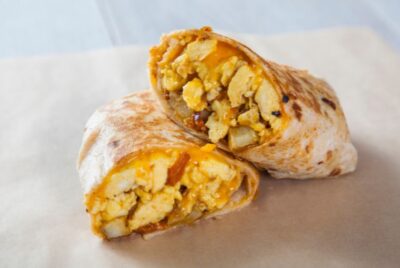 Keto-Friendly Breakfast Burrito