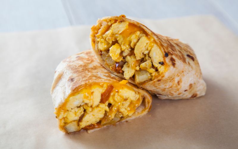 Keto-Friendly Breakfast Burrito