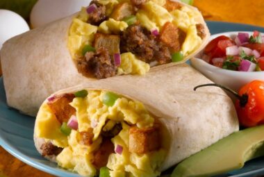 Keto Breakfast Burrito