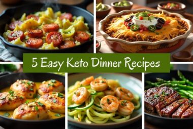 5 Easy Keto Dinner Recipes